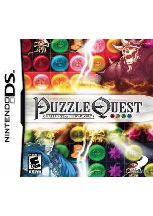 PUZZLE QUEST CHALLENGE OF HE WARLORDS  (USAGÉ)