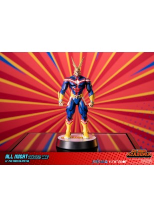 FIGURINE MY HERO ACADEMIA ALL MIGHT GOLDEN AGE PAR FIRST 4 FIGURE  (NEUF)