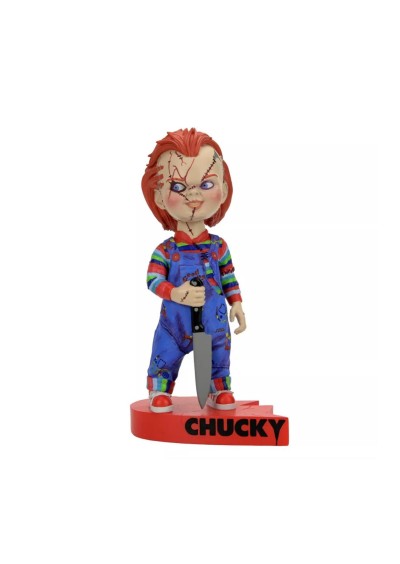 FIGURINE CHUCKY BRIDE OF CHUCKY PAR HEAD KNOCKERS (NEUF) FIGURINE CHUCKY BRIDE OF CHUCKY PAR HEAD KNOCKERS (NEUF)