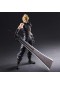 FIGURINE CLOUD STRIFE DE FINAL FANTASY 7 REMAKE PLAY ARTS KAI EVENT LIMITED EVERION AVEC ÉPÉE HARD EDGE  (USAGÉ)