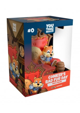 FIGURINE CONKER'S BAD FUR DAY PAR YOUTOOZ  (NEUF)