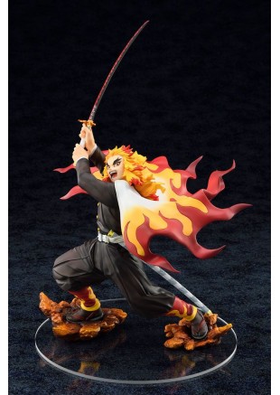 FIGURINE DEMON SLAYER KYOJURO RENGOKU PAR BELLFINE  (NEUF)