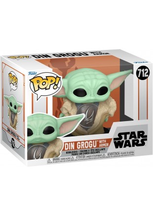 FIGURINE FUNKO POP! THE MANDALORIAN DIN GROGU WITH ARMOR (NEUF) FIGURINE FUNKO POP! THE MANDALORIAN DIN GROGU WITH ARMOR (NEUF)