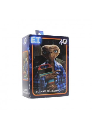 FIGURINE E.T. 40TH ULTIMATE TELEPATHIC E.T. PAR NECA  (NEUF)