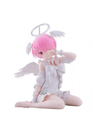 FIGURINE RE: LIFE IS A DIFFERENT WORLD FROM ZERO RELAX TIME RAM VERSION ANGÉLIQUE PAR BANPRESTO  (NEUF)