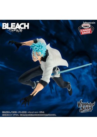 FIGURINE BLEACH GRIMMJOW JAEGERJAQUES PAR VIBRATION STARS  (NEUF)