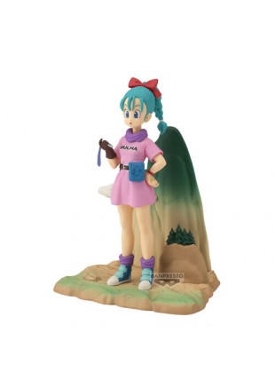 FIGURINE DRQAGON BALL BULMA HISTORY BOX 6 POUCES PAR BANPRESTO  (NEUF)