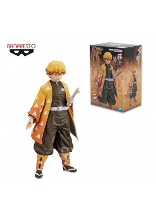 FIGURINE DEMON SLAYER ZENITSU PAR BANPRESTO  (NEUF)