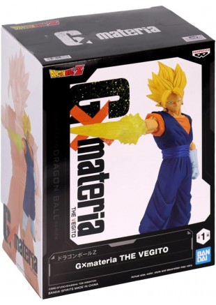 FIGURINE DRAGON BALL Z GXMATERIA THE VEGETTO 7 POUCES PAR BANPRESTO  (NEUF)