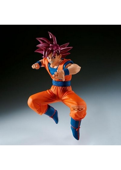 FIGURINE DRAGONBALL SUPER MATCHMAKERS SUPER SAIYAN GOD SON GOKU PAR BANPRESTO  (NEUF)