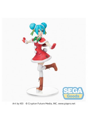 FIGURINE HATSUNE MIKU CHRISTMAS 2021  (USAGÉ)