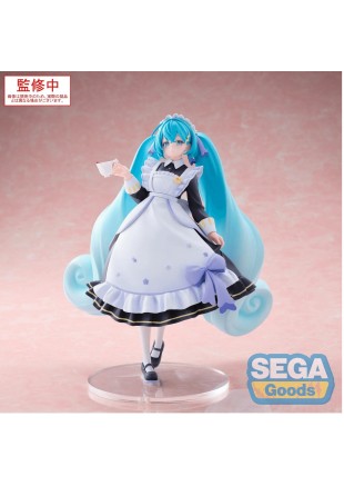 FIGURINE HATSUNE MIKU FEMME DE MÉNAGE CLASSIQUE LUMINASTA PAR SEGA (NEUF) FIGURINE HATSUNE MIKU FEMME DE MÉNAGE CLASSIQUE LUMINASTA PAR SEGA (NEUF)