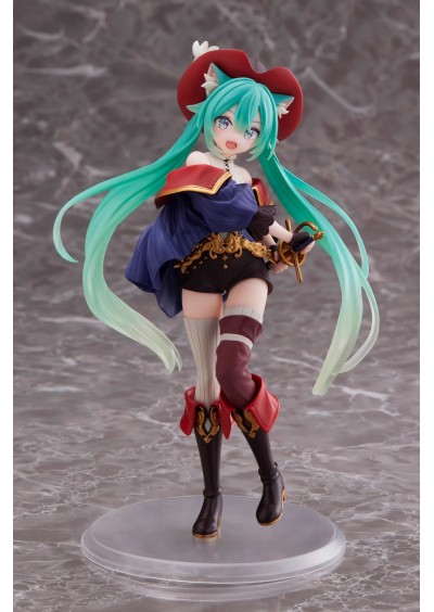 FIGURINE HATSUNE MIKU PUSS IN BOOTS WONDER LAND (NEUF) FIGURINE HATSUNE MIKU PUSS IN BOOTS WONDER LAND (NEUF)