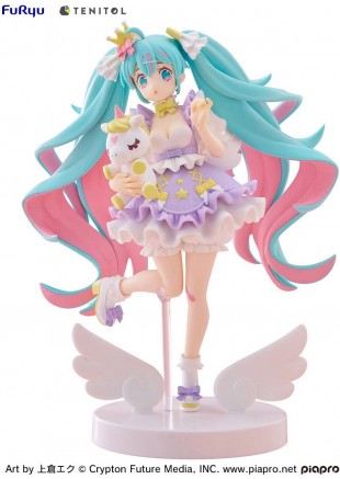 FIGURINE HATSUNE MIKU YUMEKAWA PRINCESS LAVANDE TENITOL PAR FURYU (NEUF) FIGURINE HATSUNE MIKU YUMEKAWA PRINCESS LAVANDE TENITOL PAR FURYU (NEUF)