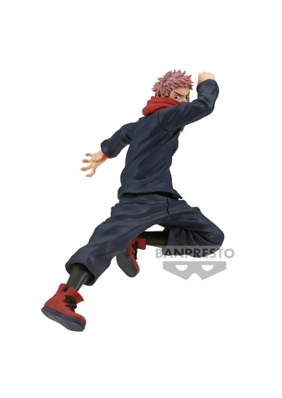 FIGURINE JUJUTSU KAISEN YUJI ITADORI 2 4 POUCES PAR BANPRESTO  (NEUF)