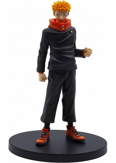 FIGURINE JUJUTSU KAISEN YUJI ITADORI 6 POUCES PAR BANPRESTO  (NEUF)