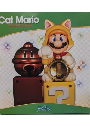 FIGURINE SUPER MARIO 3D WORLD MARIO CHAT EDITION EXCLUSIVE PAR FIRST 4 FIGURES (USAGÉ) FIGURINE SUPER MARIO 3D WORLD MARIO CHAT EDITION EXCLUSIVE PAR FIRST 4 FIGURES (USAGÉ)