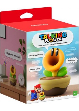 FIGURINE MARIOS BROS WONDER FLEUR CANCAN QUI PARLE  (NEUF)