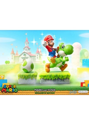 FIGURINE MARIO ET YOSHI EDITION EXCLUSIVE PAR FIRST 4 FIGURES (USAGÉ) FIGURINE MARIO ET YOSHI EDITION EXCLUSIVE PAR FIRST 4 FIGURES (USAGÉ)