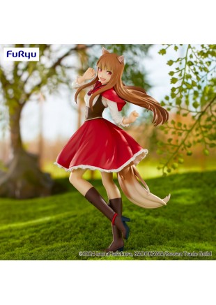 FIGURINE MERCHANT MEET THE WISE WOLF HOLO TRIO TRY IT FIGURE PAR FURYU  (NEUF)