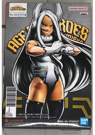 FIGURINE MY HERO ACADEMIA AGE OF HEROES MIRKO 6 POUCES PAR BANPRESTO  (NEUF)