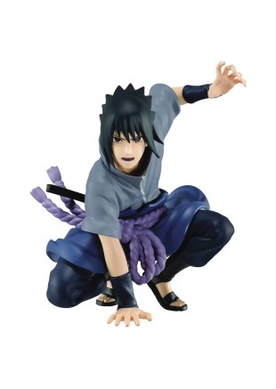 FIGURINE NARUTO 20TH ANNIVERSARY PANEL SPECTACLE SASUKE UCHIHA PAR BANPRESTO  (NEUF)