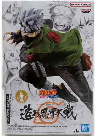 FIGURINE NARUTO HATAKE KAKASHI COLOSSEUM PAR BANPRESTO  (NEUF)