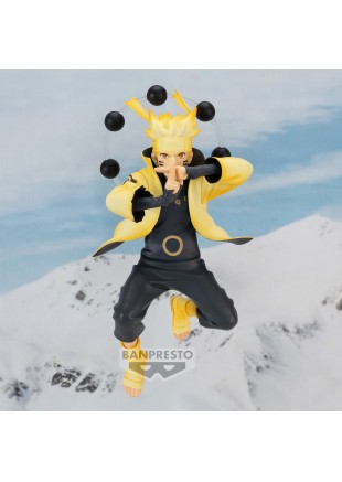 FIGURINE NARUTO UZUMAKI NARUTO VER V 5 POUCES VIBRATION STARS PAR BANPRESTO  (NEUF)
