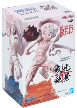FIGURINE ONE PIECE FILM RED  MONKEY.D.LUFFY SENKOUZEKKEI PAR BANPRESTO  (NEUF)