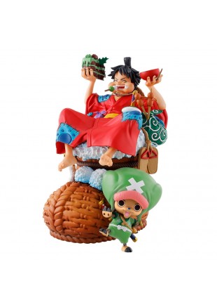 FIGURINE ONE PIECE LOGBOX RE BIRTH 01 PAR MEGAHOUSE  (NEUF)