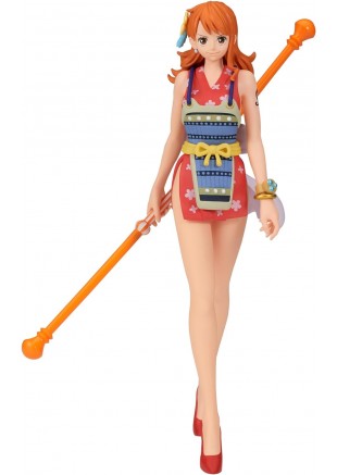 FIGURINE ONE PIECE NAMI SHUKKO 6 POUCES PAR BANPRESTO  (NEUF)