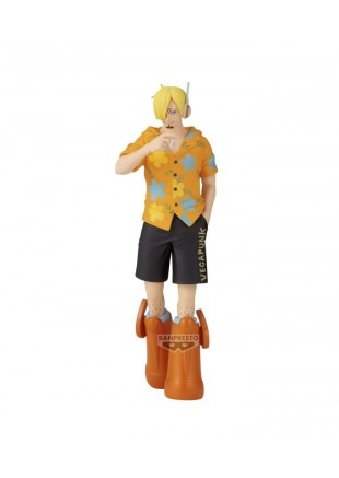 FIGURINE ONE PIECE SANJI VERSION TÊTE D'ŒUF PAR BANPRESTO  (NEUF)