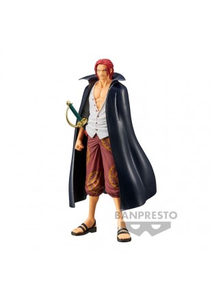 FIGURINE ONE PIECE FILM RED DXF THE GRANDLINE MEN VOL.2 7 POUCES SHANKS PAR BANPRESTO  (NEUF)