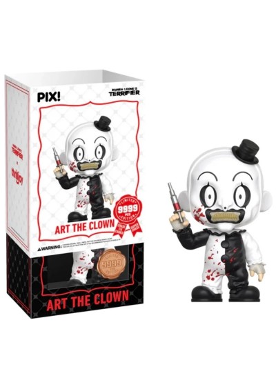 FIGURINE THE TERRIFIER ART THE CLOWN SPIKED BAT PAR PIX (NEUF) FIGURINE THE TERRIFIER ART THE CLOWN SPIKED BAT PAR PIX (NEUF)