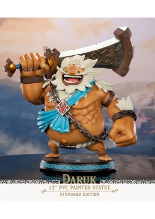 FIGURINE THE LEGEND OF ZELDA BREATH OF THE WILD DARUK PAR FIRST 4 FIGURES  (NEUF)