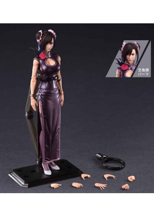 FIGURINE FINAL FANTASY VII REMAKE TIFA LOCKHART SPORTY DRESS PAR PLAYARTS  (NEUF)