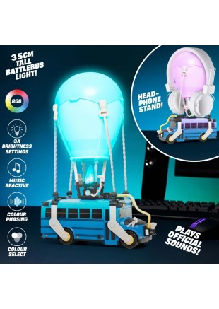 FIGURINE FORTNITE BUS DE BATAILLE LUMINEUSE PAR PALADONE  (NEUF)