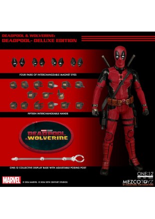 FIGURINE MARVEL STUDIOS DEADPOOL & WOLVERINE ULTIMATE DEADPOOL PAR ONE:12  (NEUF)