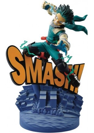 FIGURINE MY HERO ACADEMIA DIORAMATIC IZUKU MIDORIYA PAR BANPESTO  (NEUF)