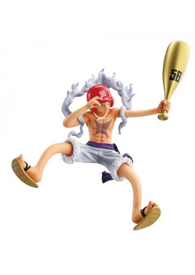FIGURINE MONKEY.D.LUFFY GEAR 5 BASEBALL ONE PIECE THE FUTUR IMAGINATION PAR ICHIBANSHO  (NEUF)