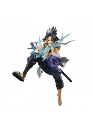 FIGURINE NARUTO SHIPPUDEN 20TH ANNIVERSARY VIBRATION STARS UCHIHA SASUKE PAR BANPRESTO  (NEUF)