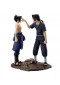 FIGURINE NARUTO SHIPPUDEN SASUKE UCHIHA & ITACHI UCHIHA REVIBLE MOMENT PAR ICHIBANSHO  (NEUF)