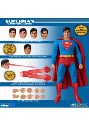 FIGURINE SUPERMAN THE MAN OF STEEL EDITION PAR ONE:12  (NEUF)