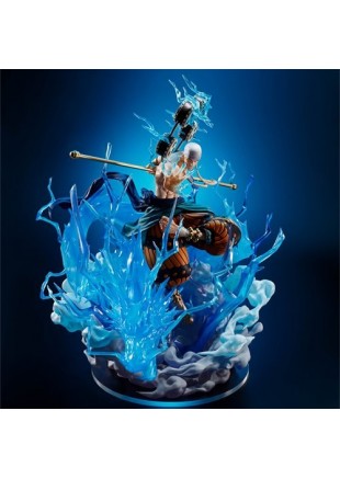 FIGURINE ONE PIECE ENERU - SIXTY MILLION VOLT LIGHTNING DRAGON PAR FIGUARTSZERO  (NEUF)