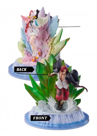 FIGURINE ONE PIECE FILM RED SHANKS AND UTA PAR FIGUARTSZERO  (NEUF)