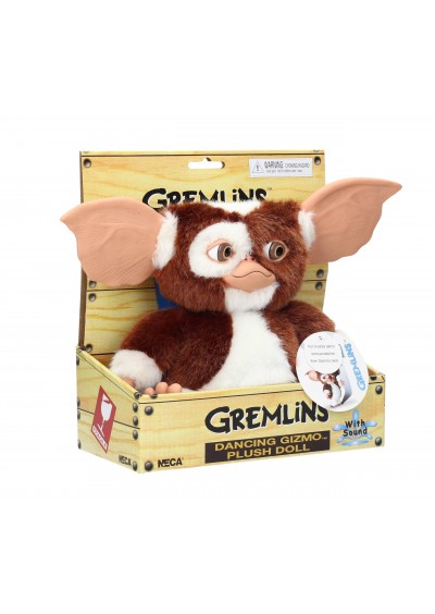 PELUCHE DANSANTE GREMLINS GIZMO PAR NECA (NEUF) PELUCHE DANSANTE GREMLINS GIZMO PAR NECA (NEUF)