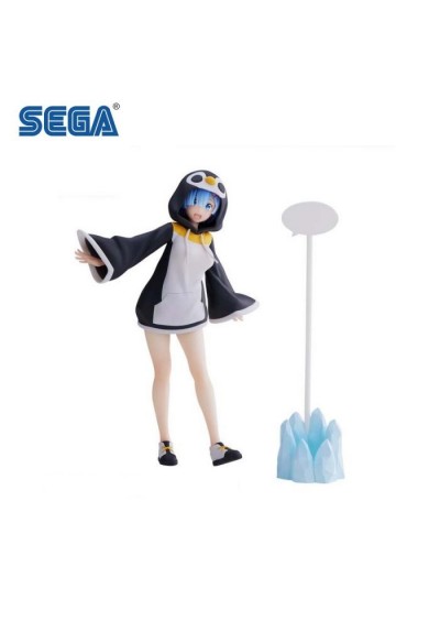 FIGURINE RE:ZERO STARTING LIFE IN ANOTHER WORLD REM KOTORIASOBI PAR LUMINASTA  (NEUF)