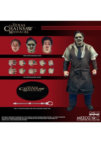 FIGURINE THE TEXAS CHAINSAW MASSACRE PAR ONE:12 (NEUF) FIGURINE THE TEXAS CHAINSAW MASSACRE PAR ONE:12 (NEUF)
