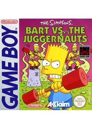 THE SIMPSONS BART VS. THE JUGGERNAUTS  (USAGÉ)