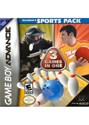 3 GAMES IN 1: MAJESCOS SPORTS PACK  (USAGÉ)
